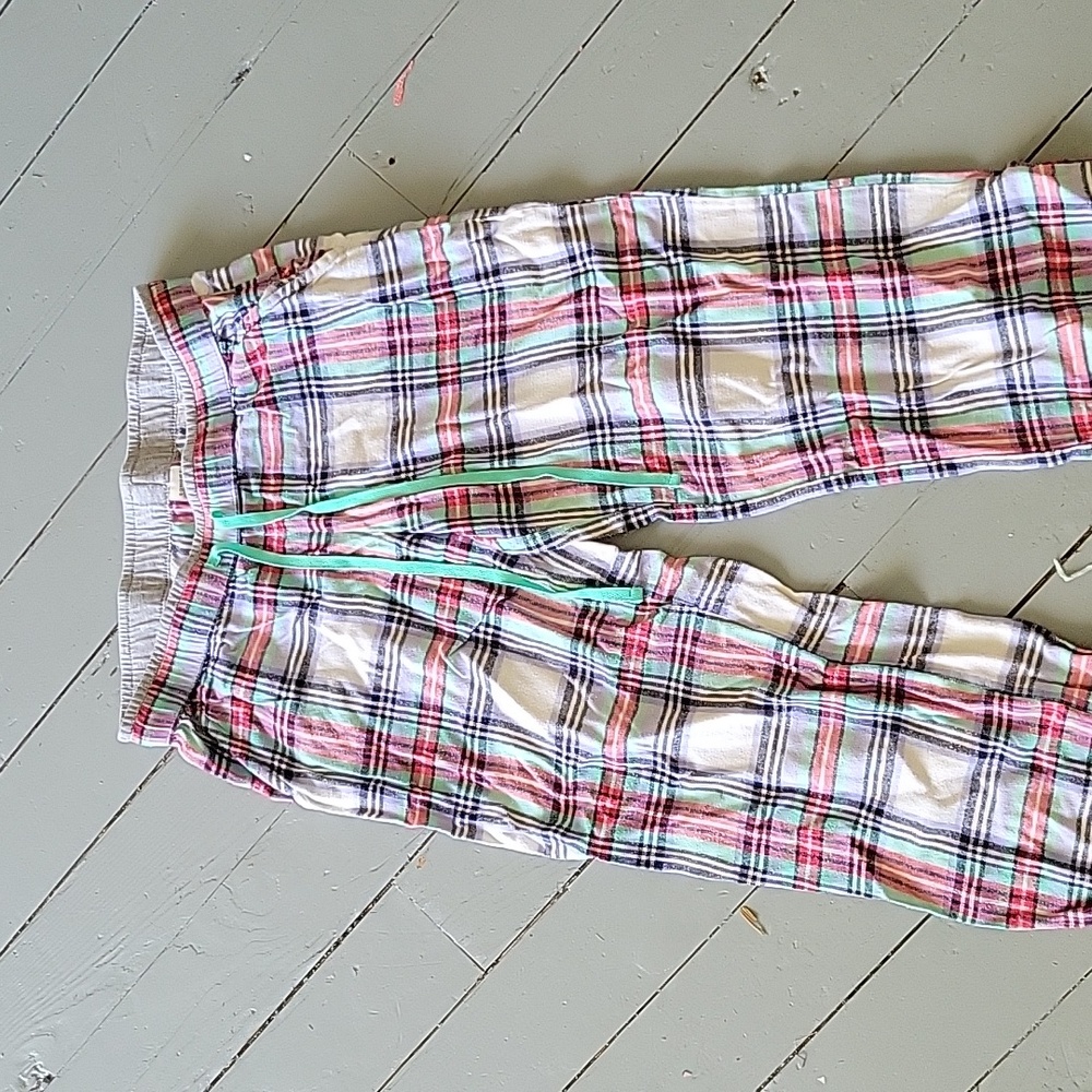Plaid pajama pants
